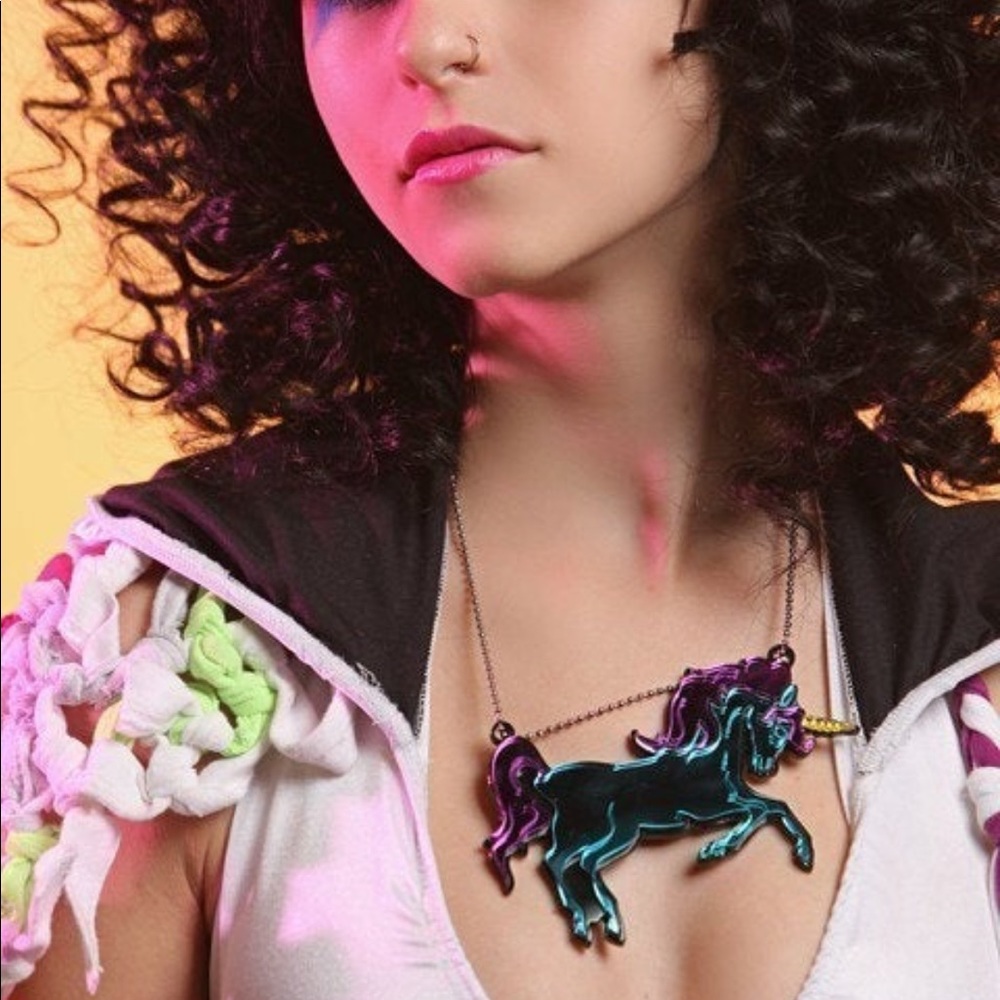 New York Couture Unicorn Necklace